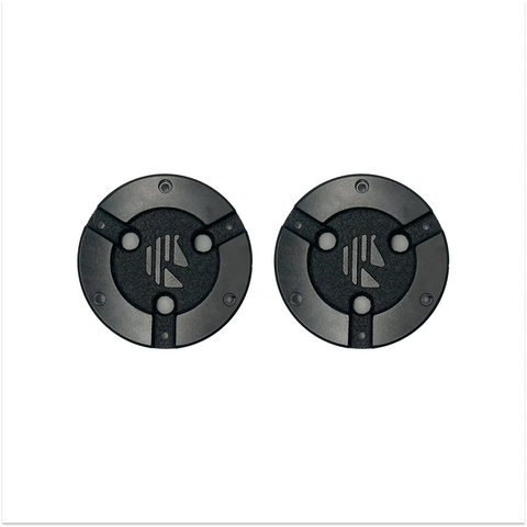 Paire d'enjoliveurs métalliques | Option 2 roues motrices