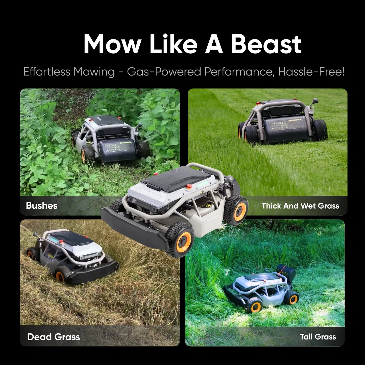 mowrator s1 4wd12ah erweitertes leistungspaket: s1 4wd12ah 75% hangmäher + zusätzlicher 18ah akku