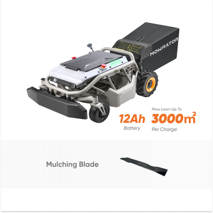 Mowrator S1 2WD 12Ah Beast LeafVac Paket | Leistungsstarkes Mulchen von Laub und sauberer Schnitt
