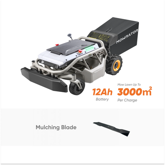 Mowrator S1 2WD 12Ah Beast LeafVac Paket | Leistungsstarkes Mulchen von Laub und sauberer Schnitt