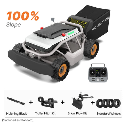 All-Season 100% Slope Bundle with S1 4WD 12Ah(Deformable Tires Edition)