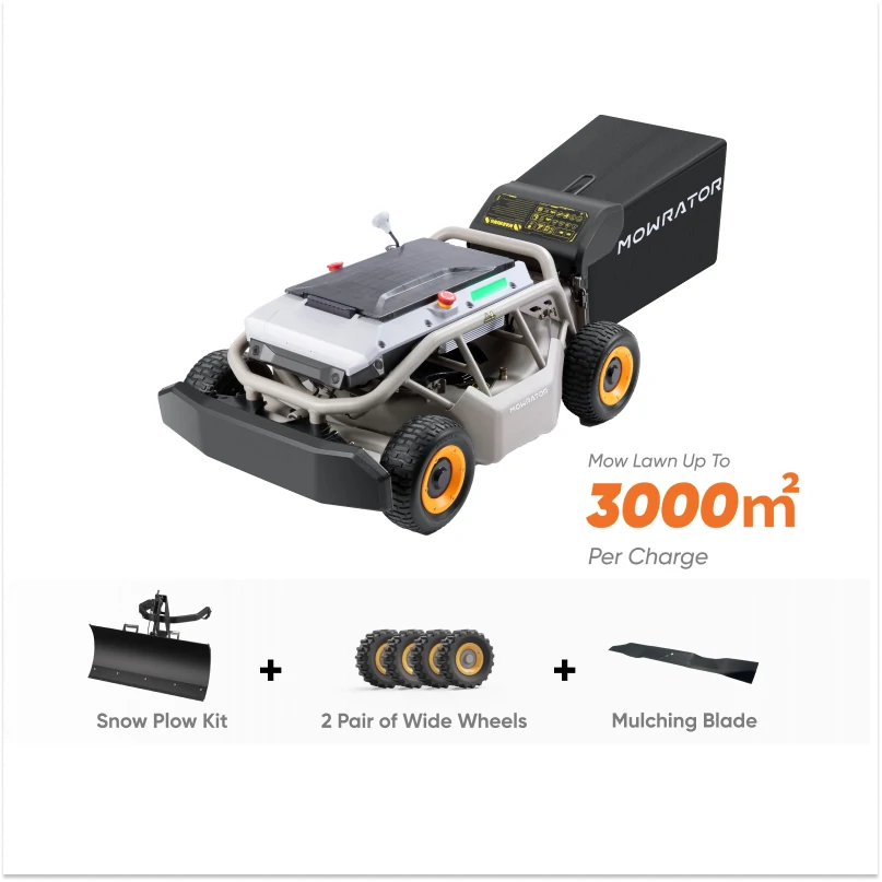 all-season bundle with s1 4wd 12ah rc lawn mower