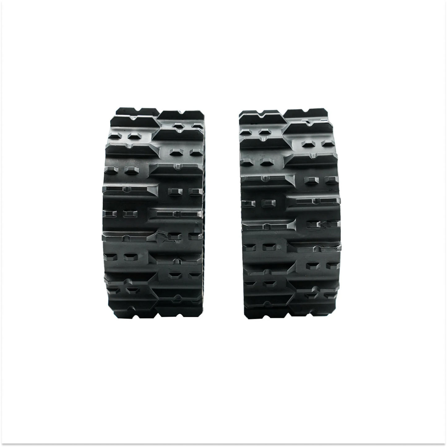 pair of deformable tires｜for 100% (45°) slope