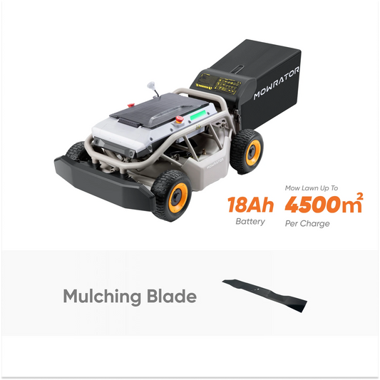 Mowrator S1 4WD 18Ah Multi-Function Bundle | Powerful Leaf Mulching & Slope Mowing