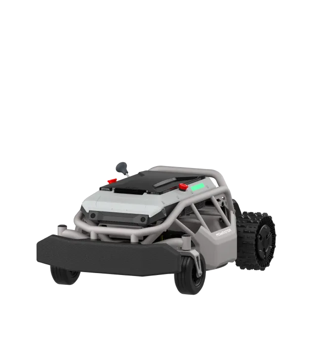 Mowrator S1 Leaf & Lawn 2WD 45% Slope Remote Control Lawn Mower with Leaf Shredding Vacuum