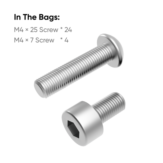 Mowrator Replacement Screw Pack