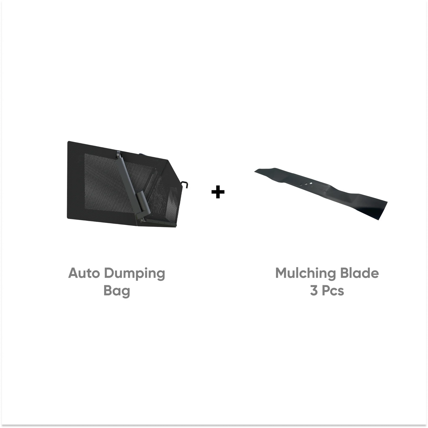 2-in-1 accessory set | auto dumping & leaf collection