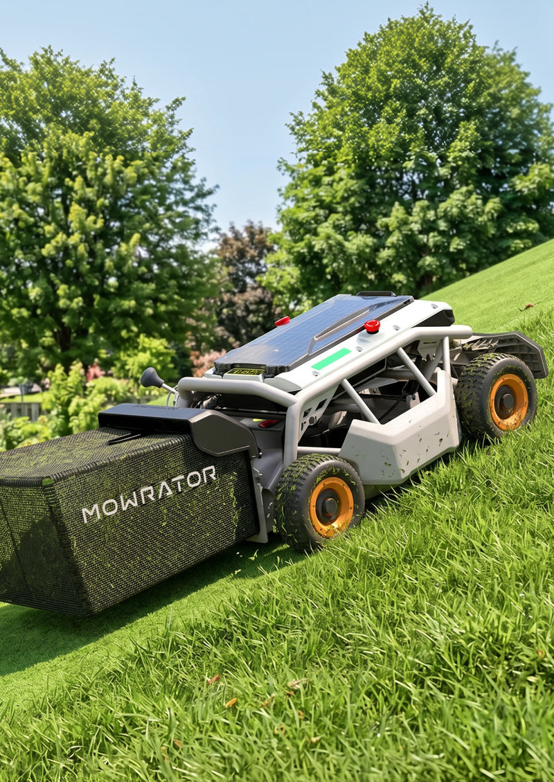 Mowrator S1 Leaf & Lawn 4WD 75% Slope with Leaf Shredding Vacuum
