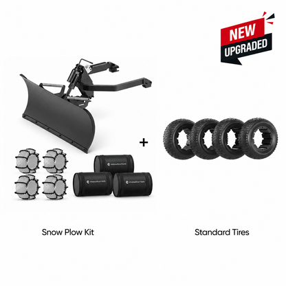 Pre-Order: Mowrator Snow Plow Kit – Fits Only S1 4WD