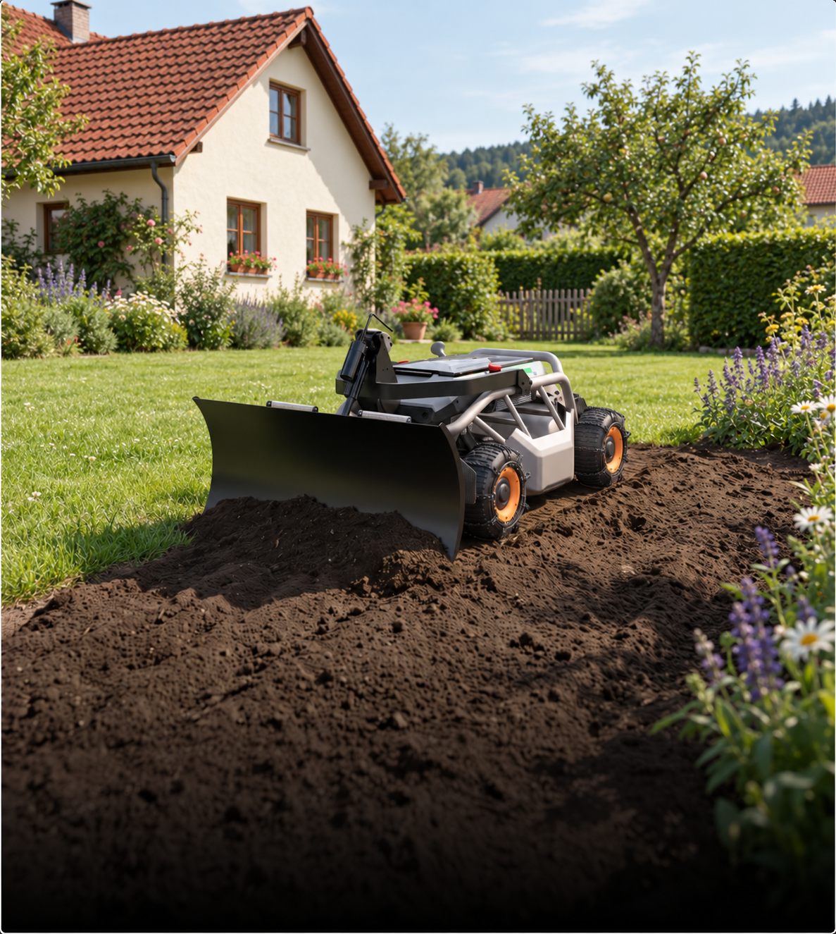 Move Loose Soil & Sand. &nbsp;