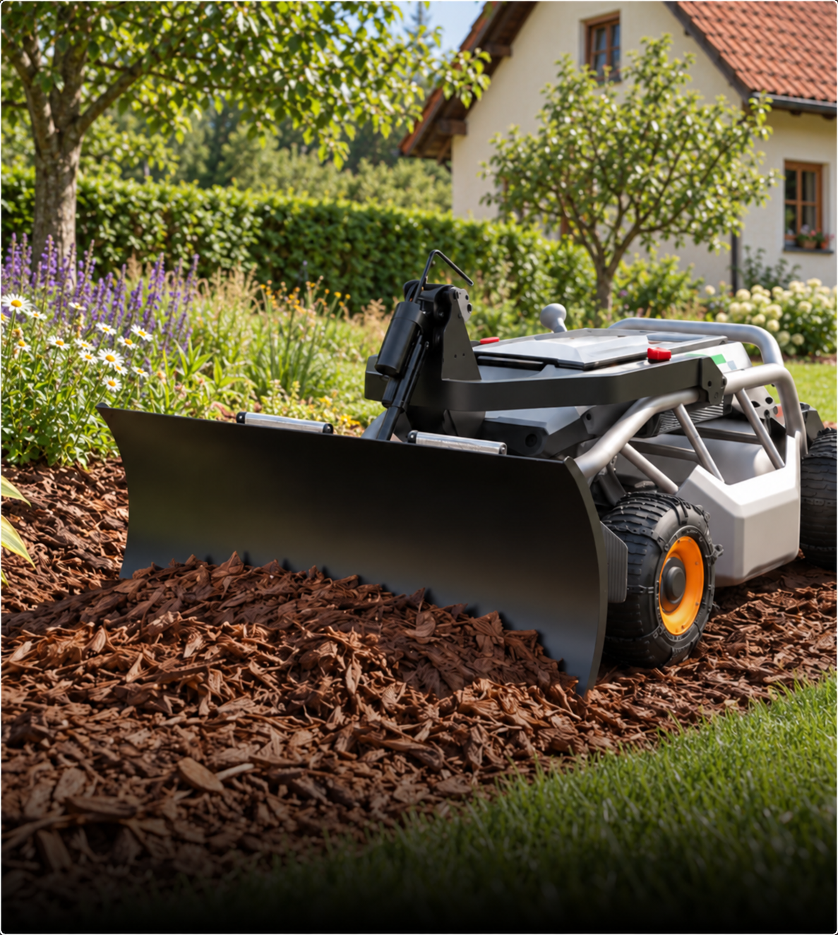 Move Mulch. Less Shoveling. &nbsp;