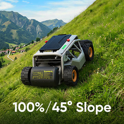 Mowrator S1 4WD 18Ah Pack grimpeur extrême | Capacité d'escalade de 100 % (45°)