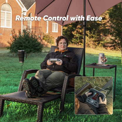 Mowrator S1 2WD 12AH, Pack pour pente douce | Capacité d'ascension de 45 % (24°)